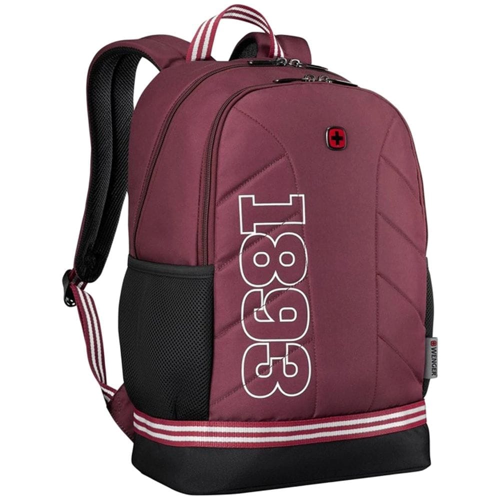Рюкзак Collegiate Quadma, бордовый с логотипом