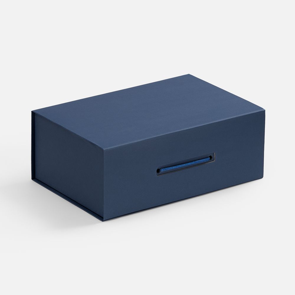 Коробка New Case, темно-синяя с логотипом