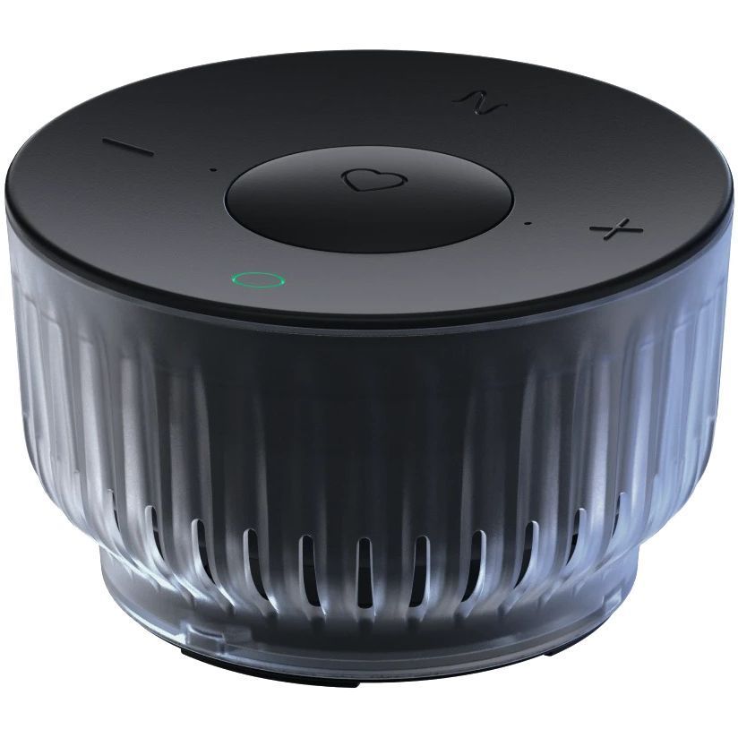 Умная колонка SberBoom Mini 2, черная с логотипом