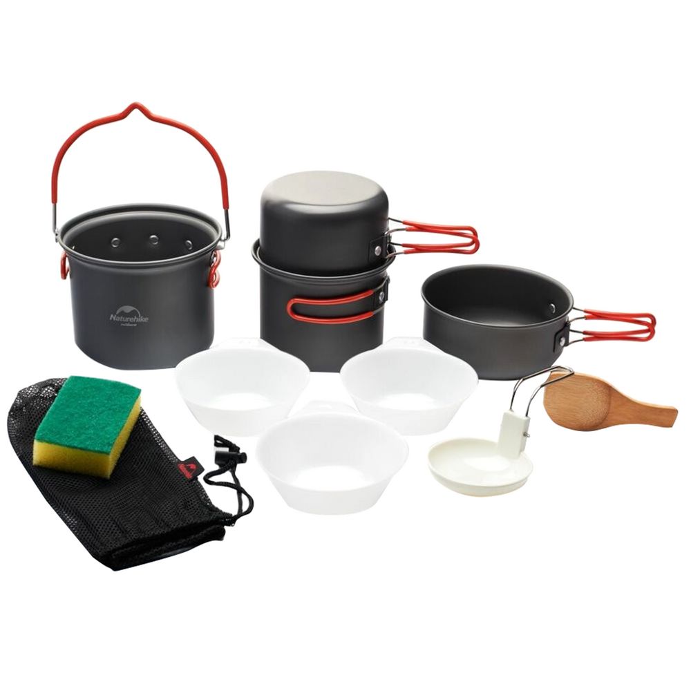 Набор посуды для кемпинга Kampi с логотипом