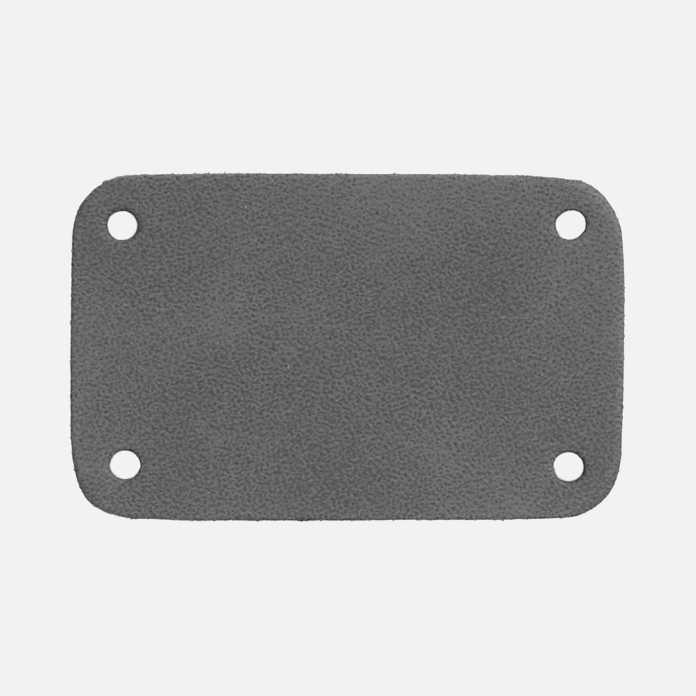 Лейбл Eta Nubuck Touch, S, темно-серый с логотипом