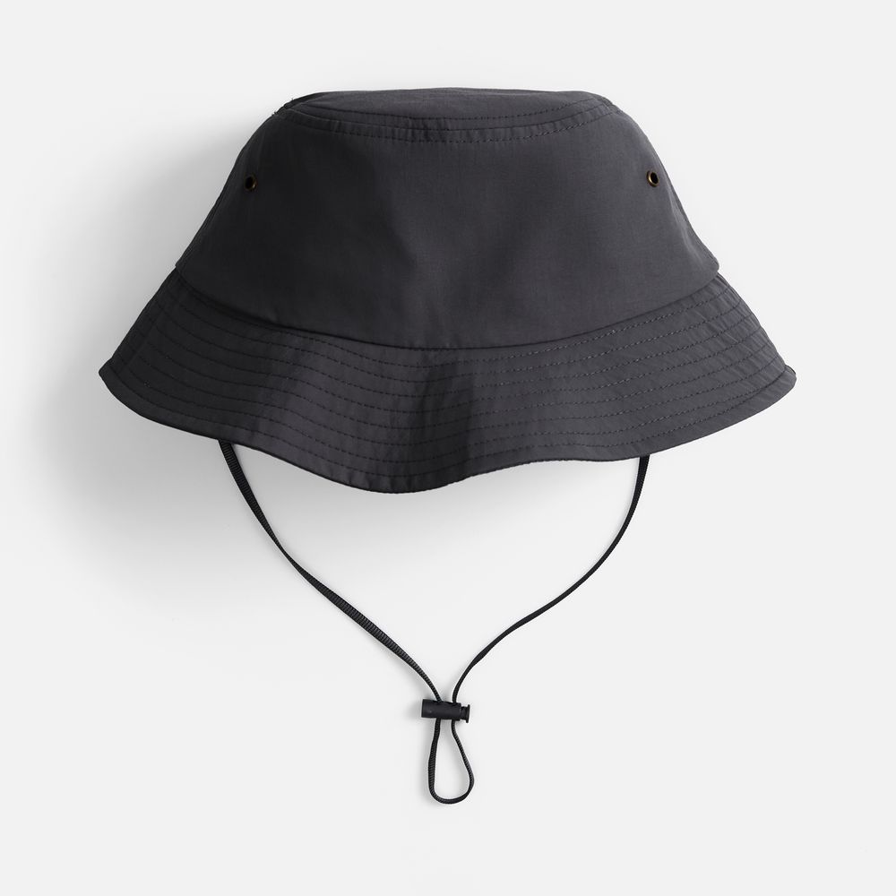 Панама Pana Vista, серая с логотипом