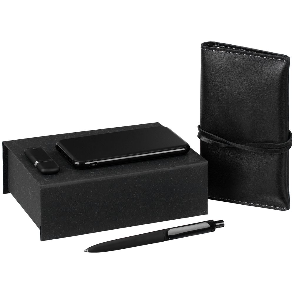 Набор Classy, ver.2, черный, 16 Гб с логотипом