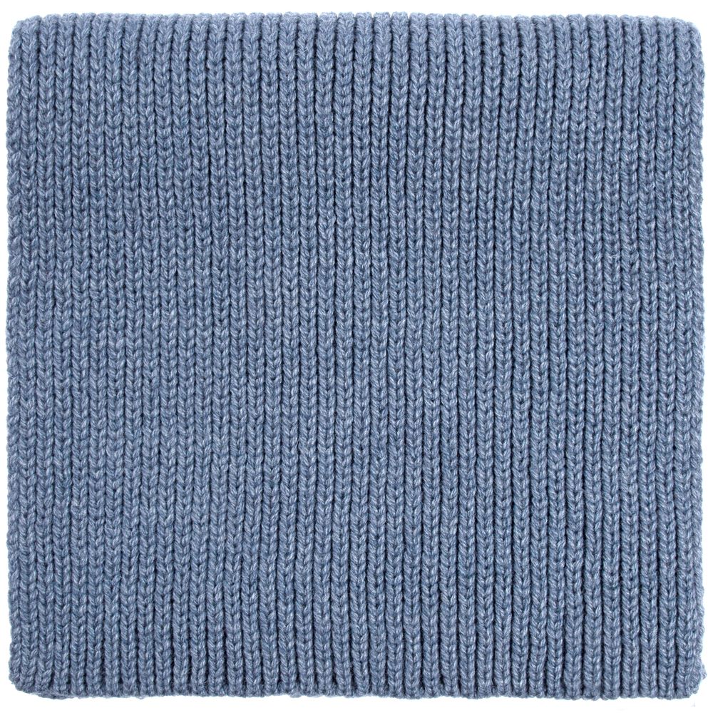 Шарф Tommi, голубой меланж с логотипом