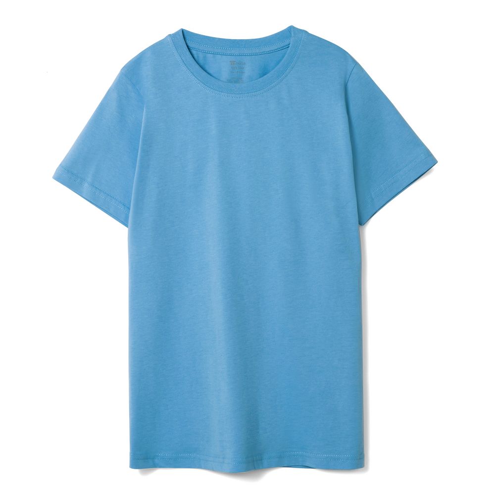 Футболка детская T-Bolka Kids, голубая с логотипом