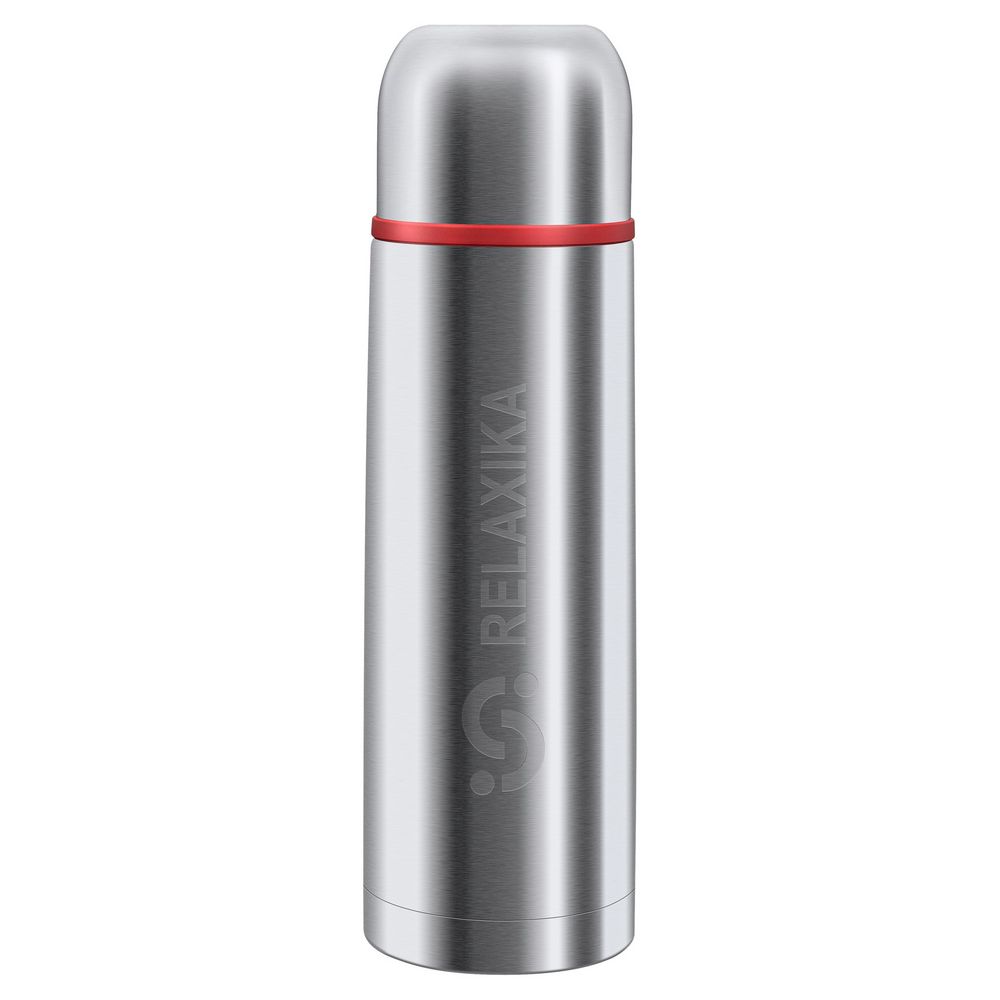 Термос Relaxika 750, стальной с логотипом