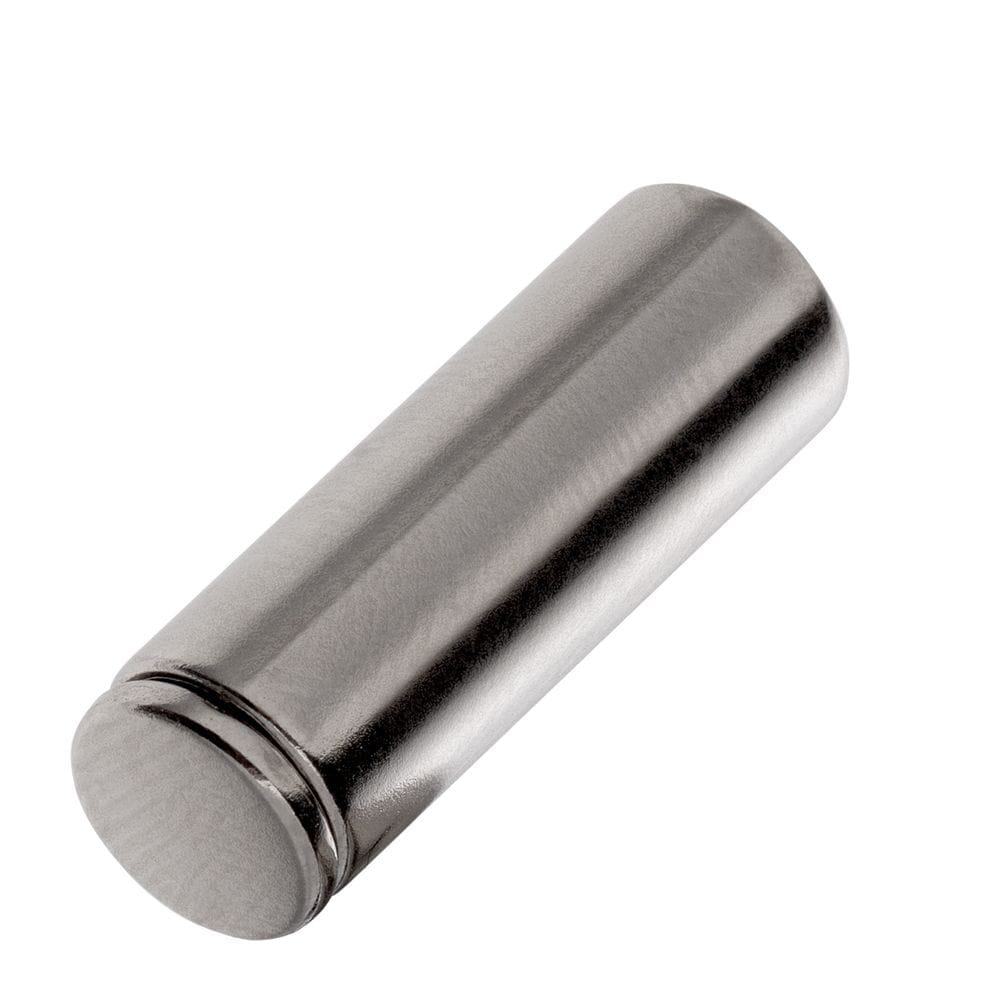 Наконечник для шнурка Nozzle, серебристый (хром) с логотипом