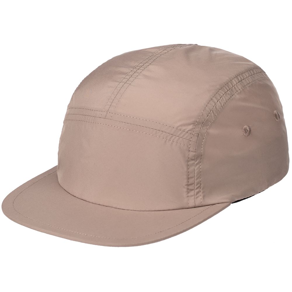 Бейсболка Ben Mac, бежевая с логотипом