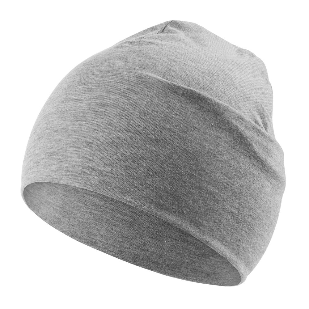 Шапка HeadOn, ver.2, серый меланж с логотипом
