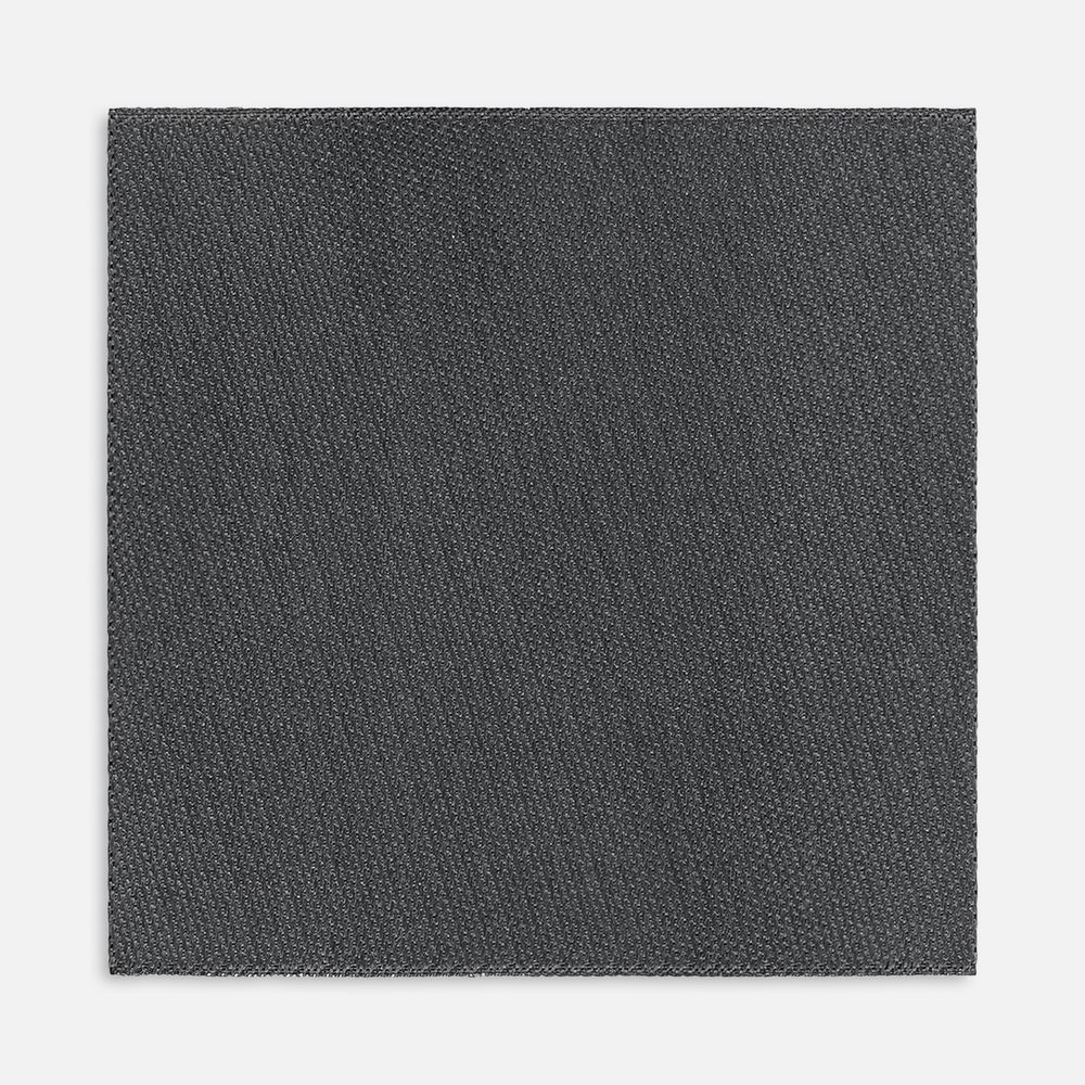 Лейбл тканевый Epsilon, L, темно-серый с логотипом