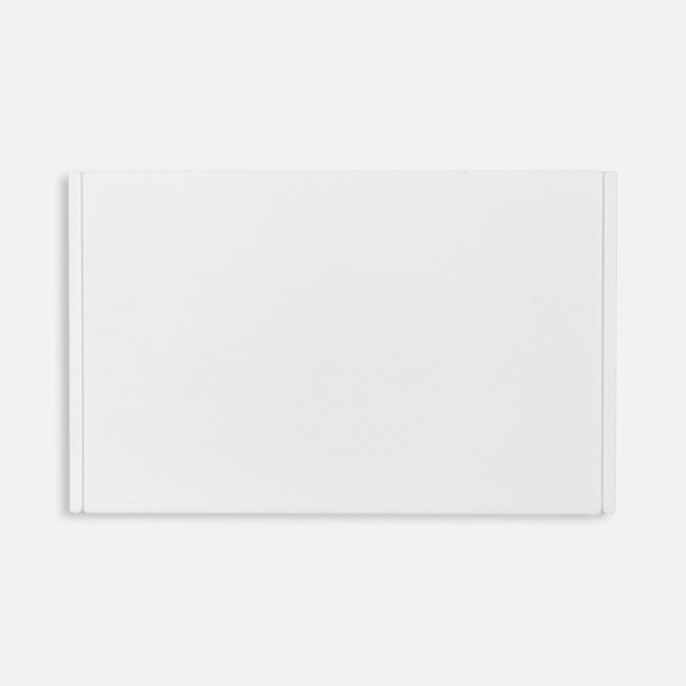 Лейбл из ПВХ Dzeta, ХL, белый с логотипом