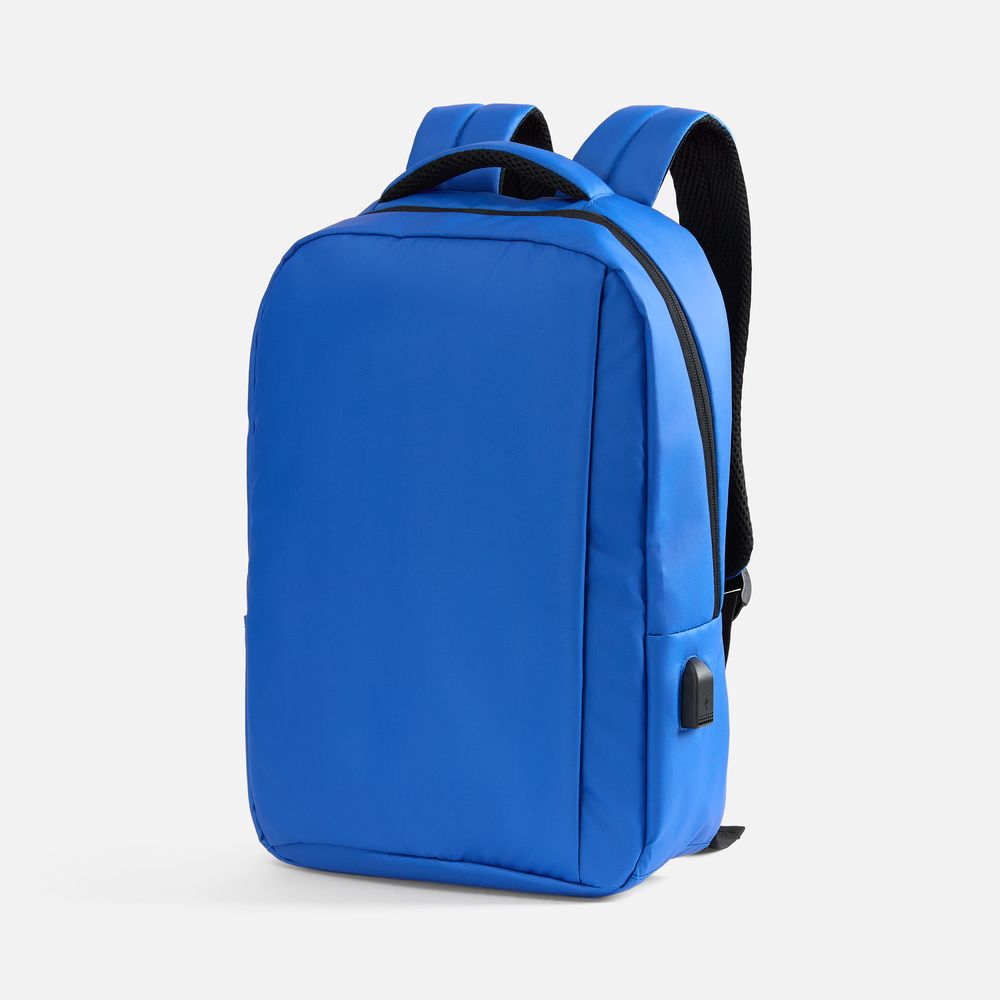 Рюкзак для ноутбука Belp, синий с логотипом