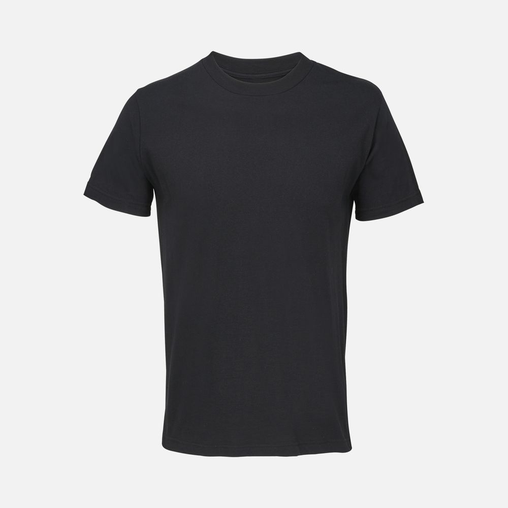 Футболка унисекс Cliff, черная с логотипом