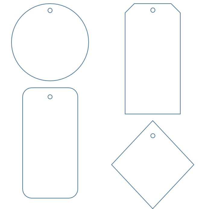 Заготовка из картона Carta, S с логотипом
