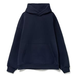 Худи Kulonga Oversize, темно-синее (кобальт) с логотипом