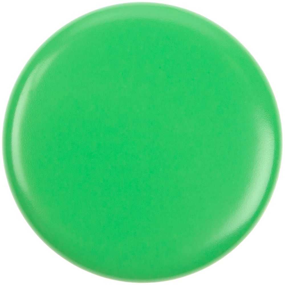 Кнопка Clavis, M, зеленый неон с логотипом