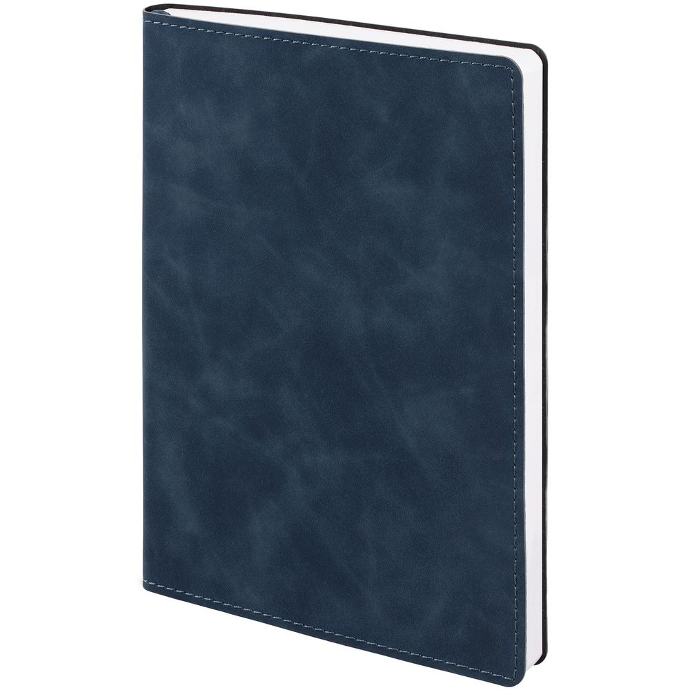 Ежедневник Urban, недатированный, синий с логотипом