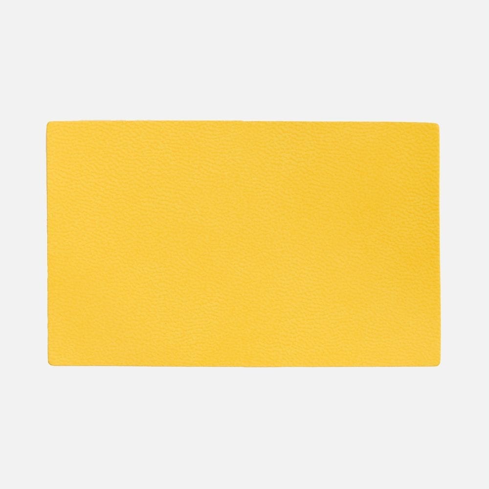 Лейбл Listra Latte, XL, желтый с логотипом