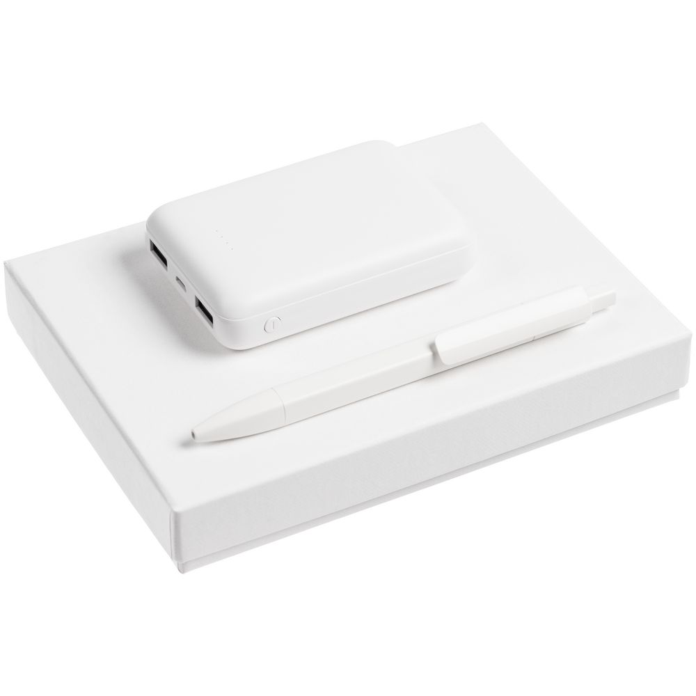 Набор Dualist, большой, белый с логотипом