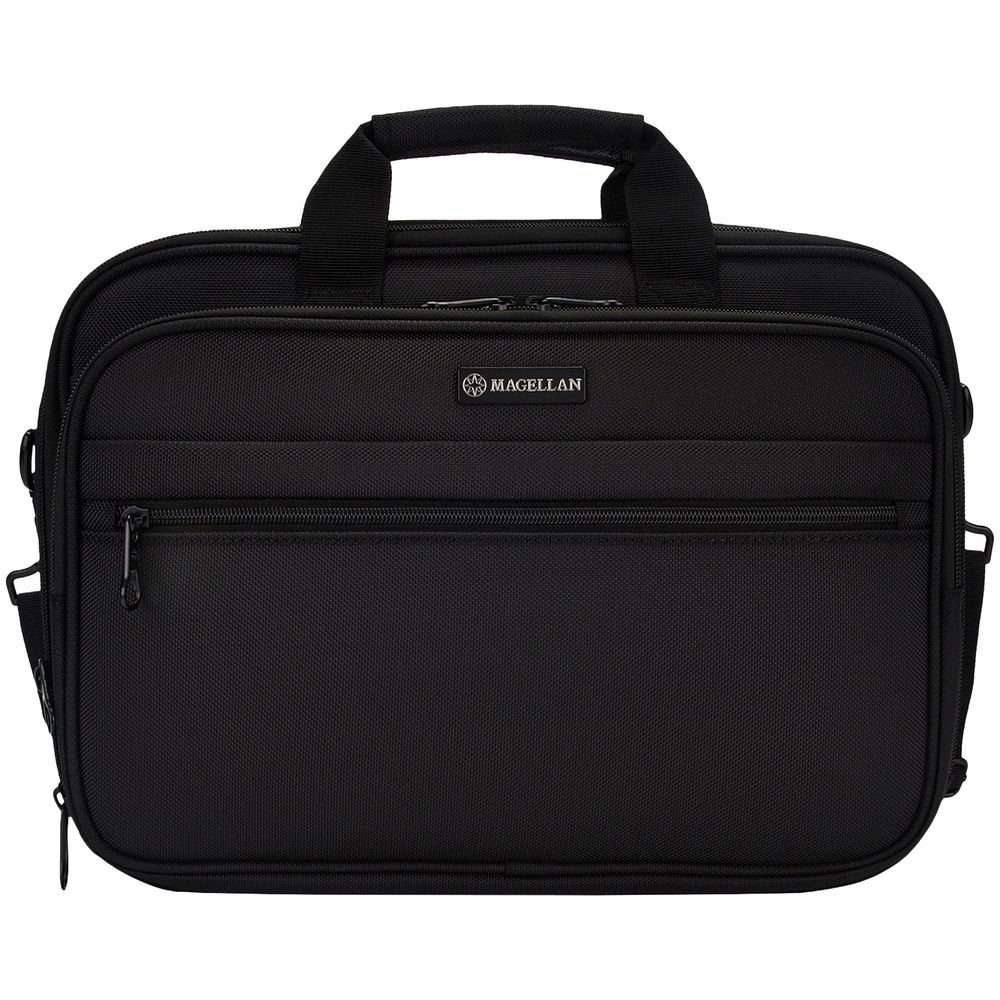 Сумка для ноутбука T Range, черная с логотипом