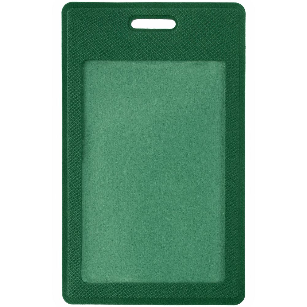 Чехол для пропуска Hit, зеленый с логотипом