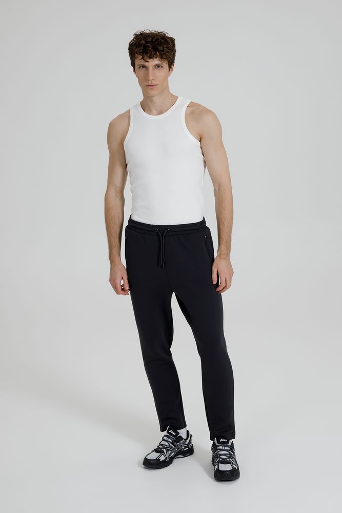 Майка унисекс Neofit, молочно-белая с логотипом