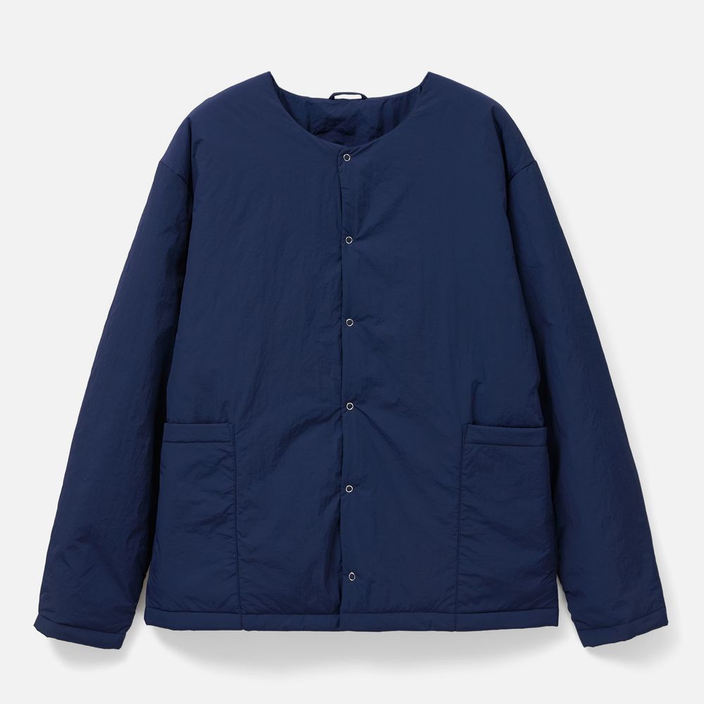 Куртка унисекс Veter, темно-синяя с логотипом