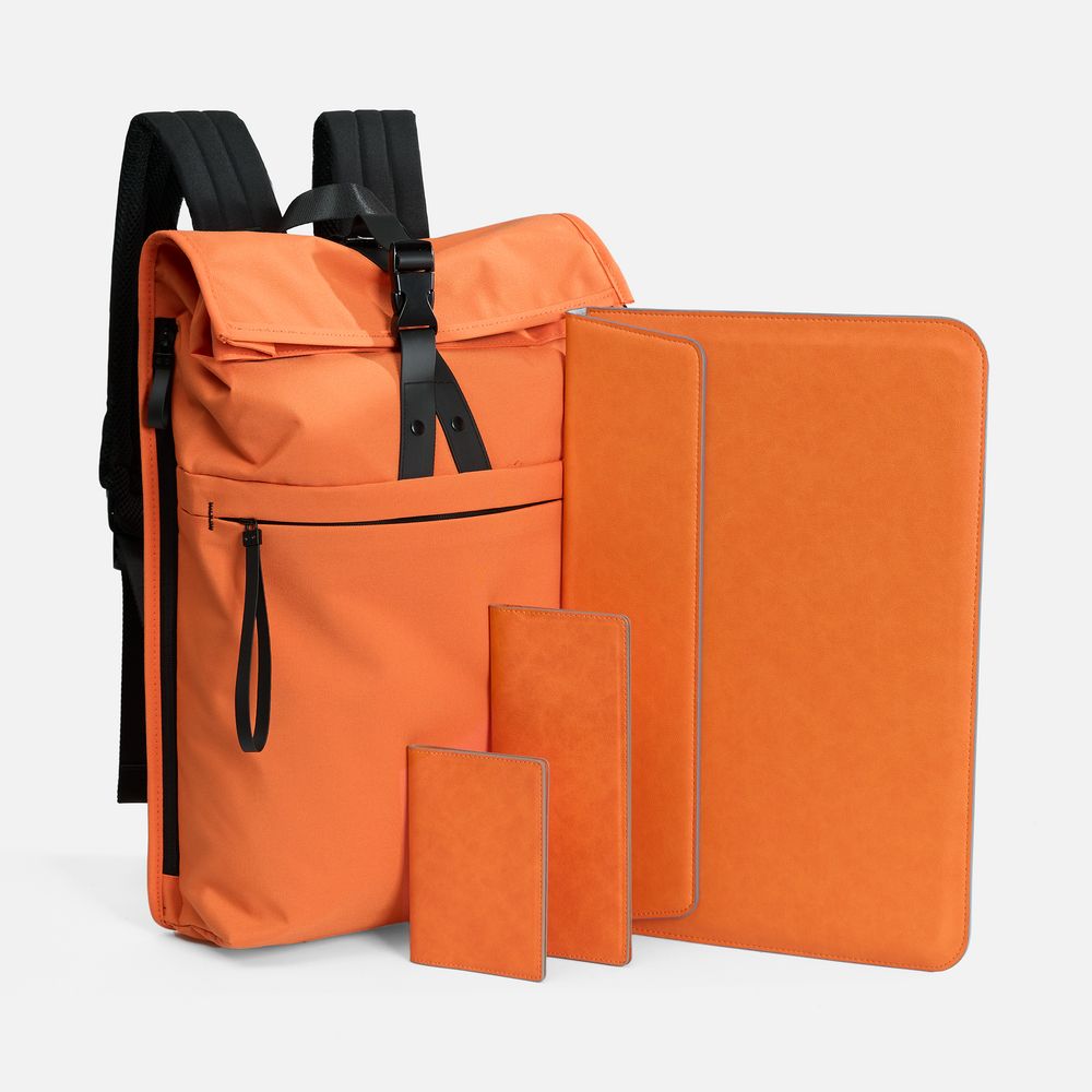 Набор Petrus Travel, оранжевый с логотипом