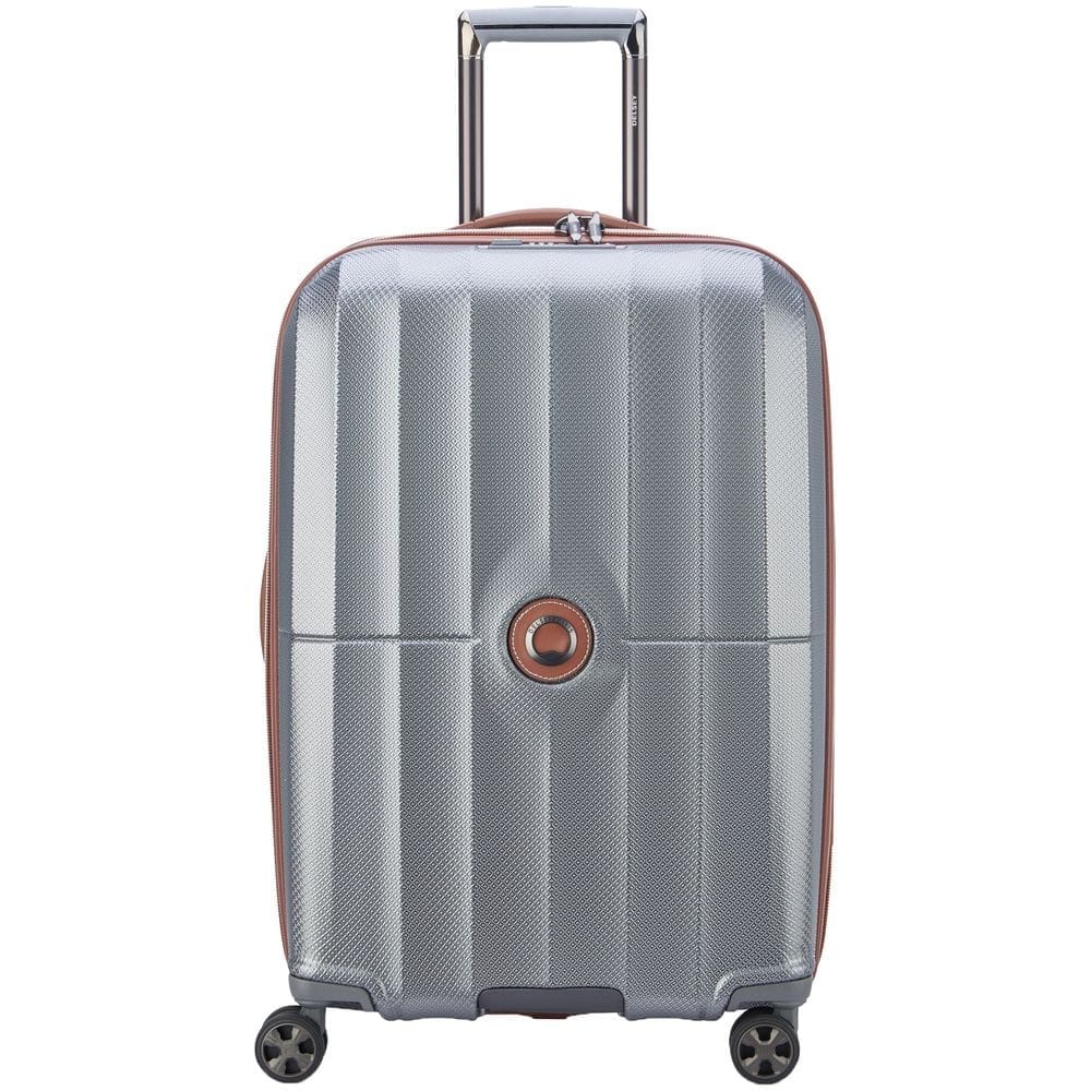 Чемодан St Tropez M, серый с логотипом