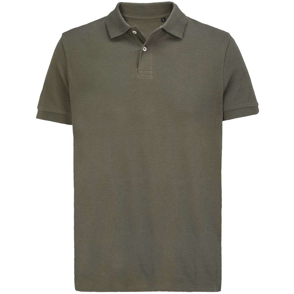 Рубашка поло женская Pacific Women, темный хаки с логотипом