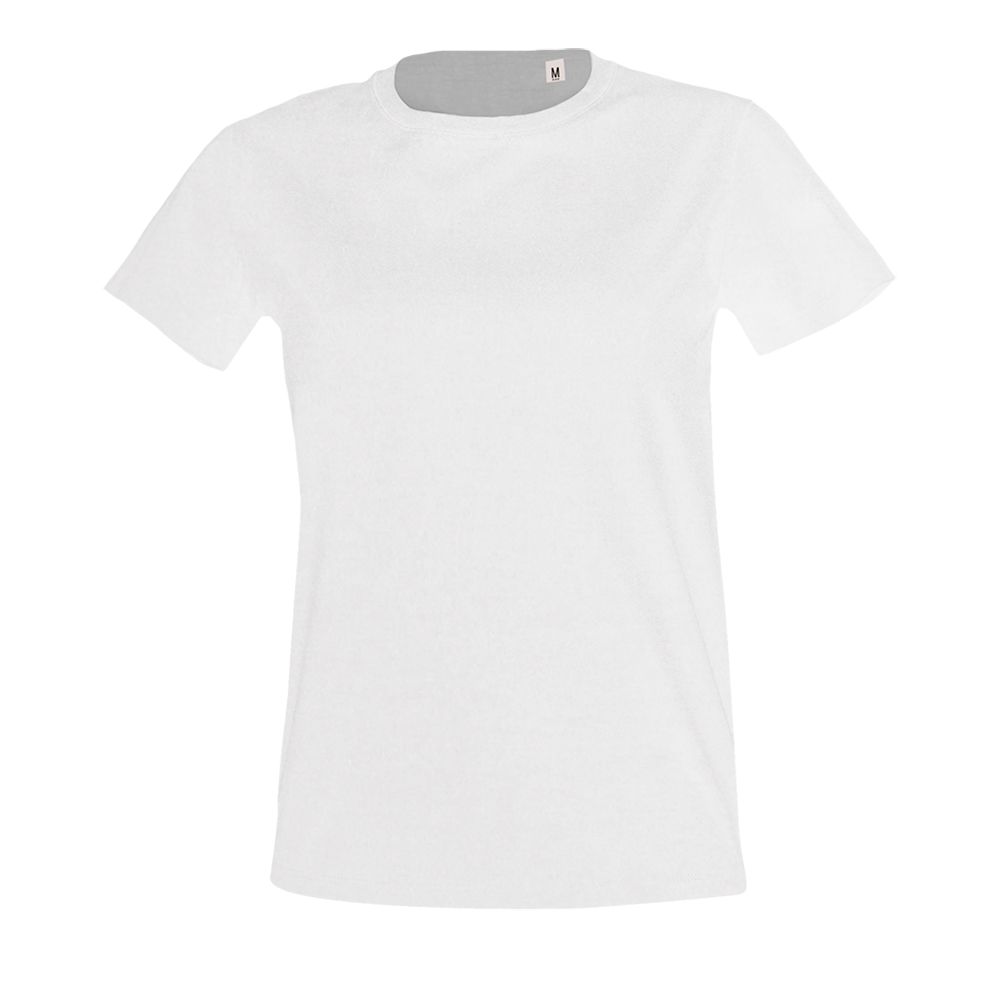 Футболка женская Imperial Fit Women, белая с логотипом