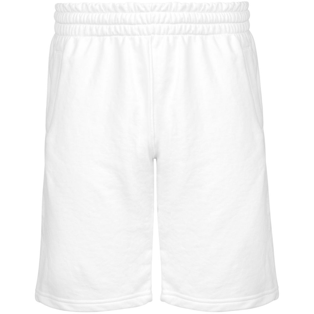 Шорты Terry, молочно-белые с логотипом