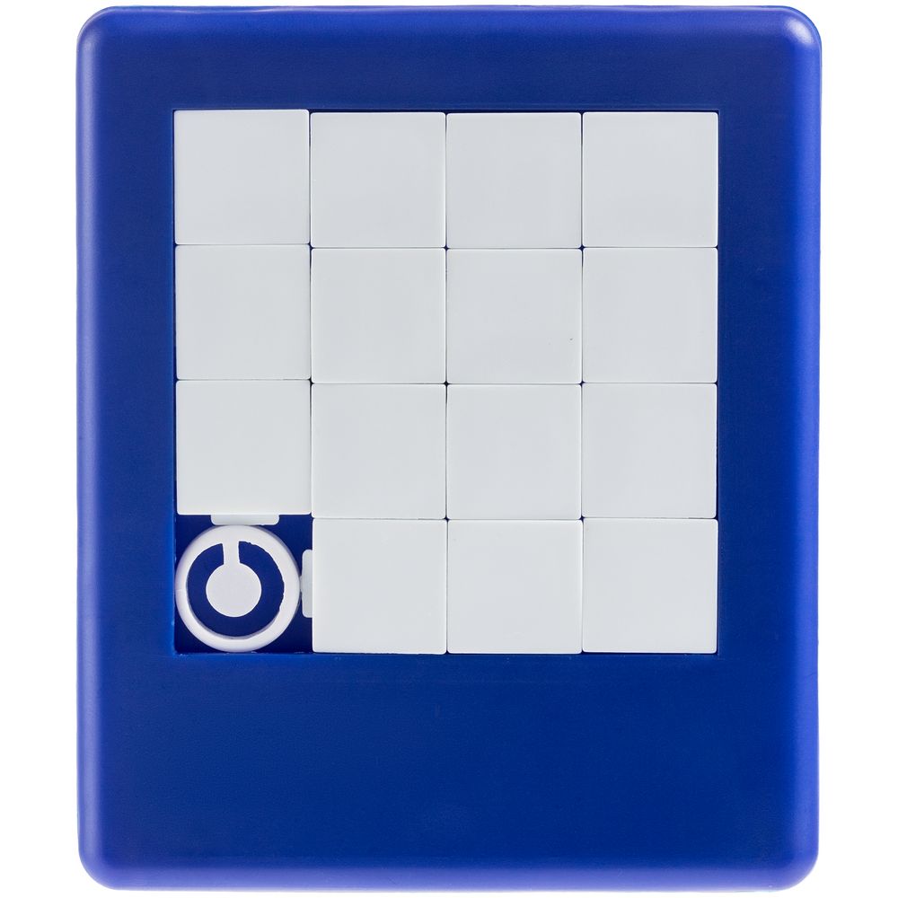 Головоломка «Пятнашки», синяя с логотипом