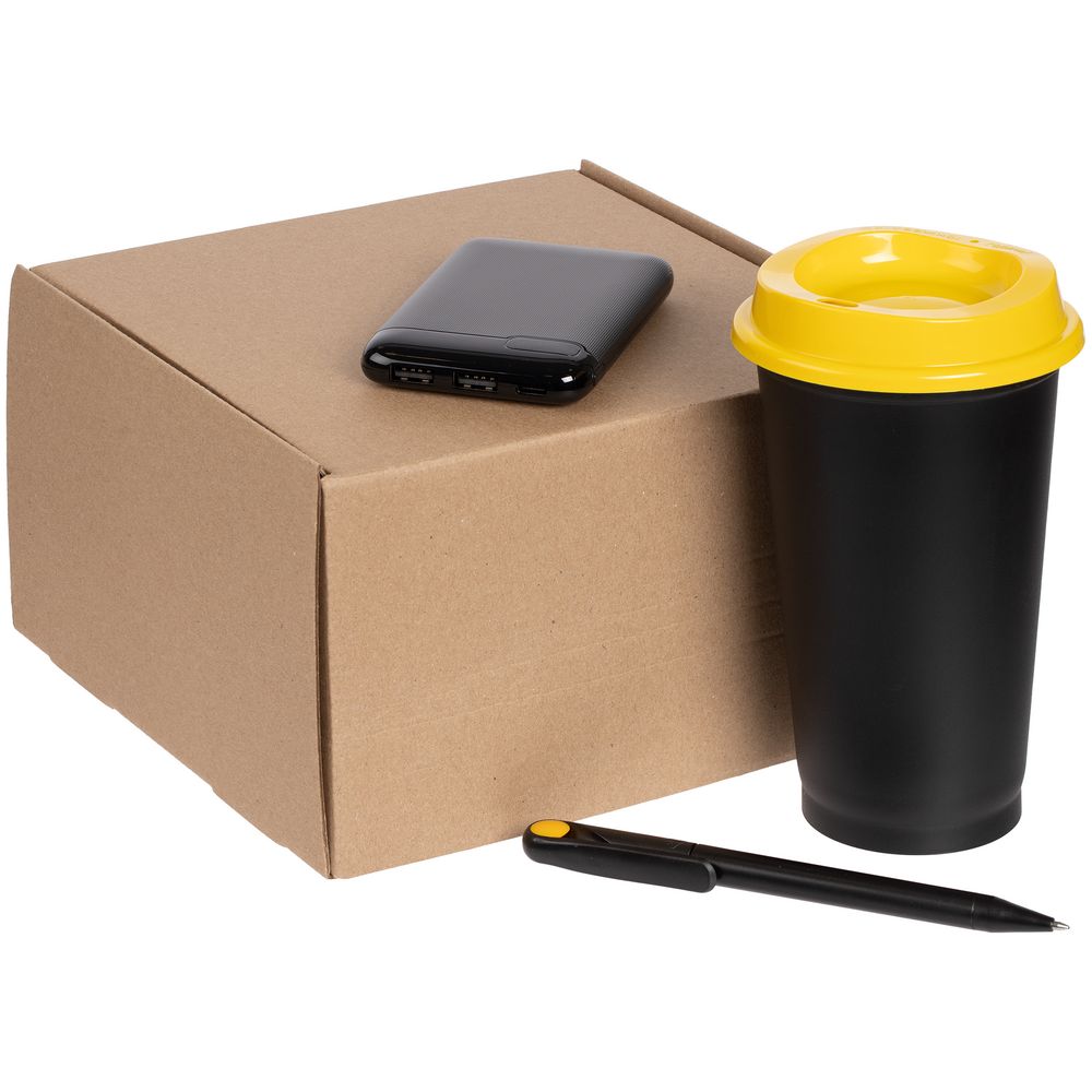 Набор Color Spot, желтый с логотипом