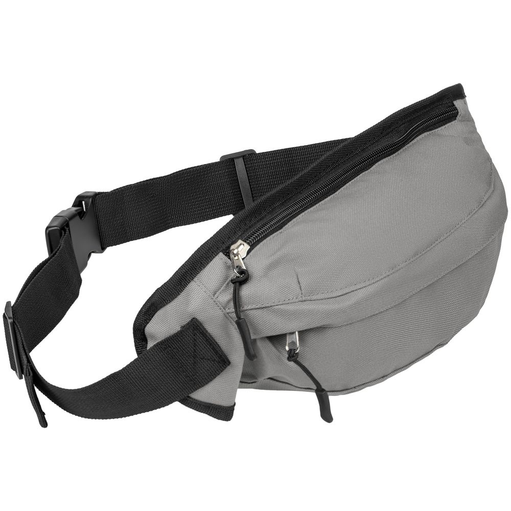 Поясная сумка Urban Out, серая с логотипом