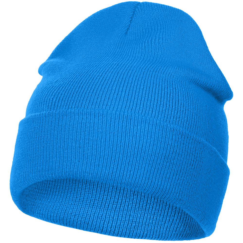 Шапка Urban Flow, ярко-голубая с логотипом