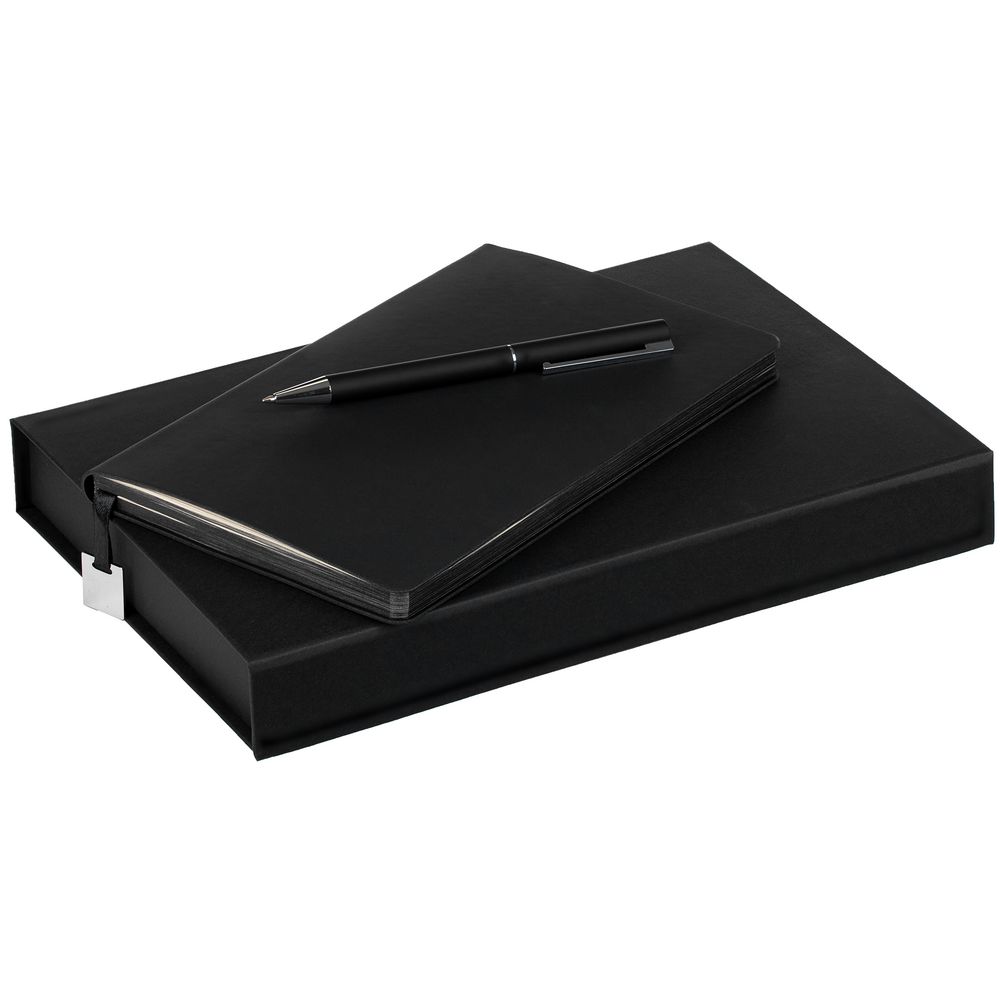 Набор Shall Light, черный с логотипом