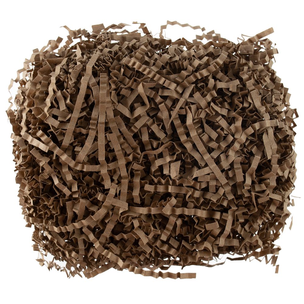 Бумажный наполнитель Chip Mini, крафт с логотипом