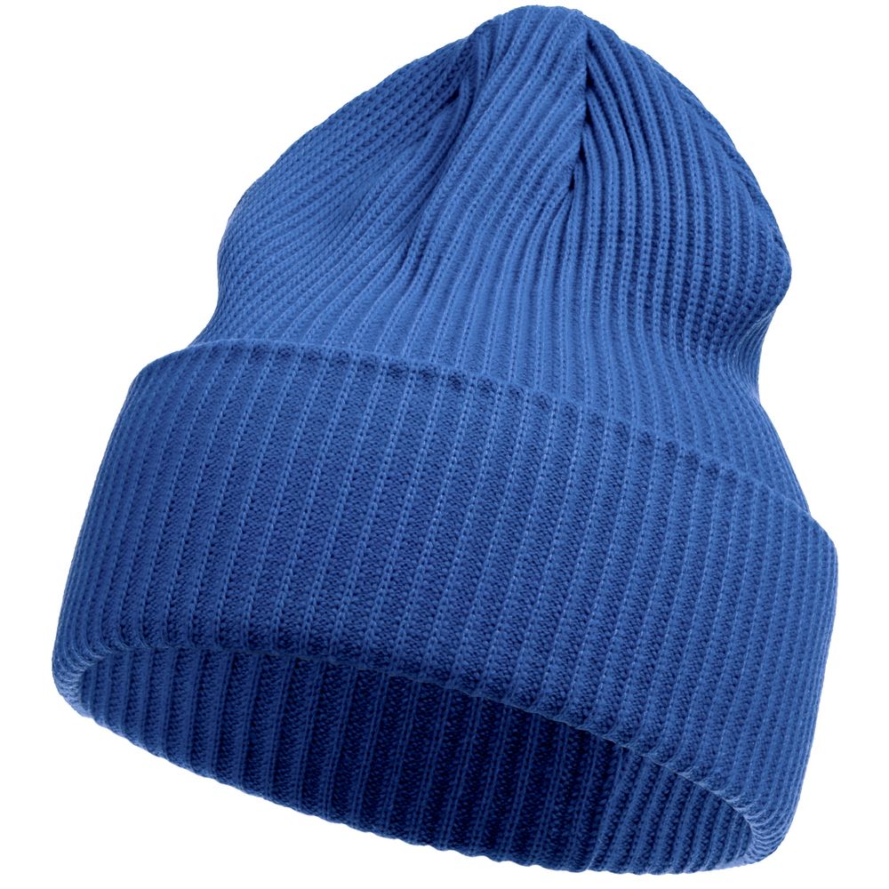 Шапка Franky, синяя (василек) с логотипом