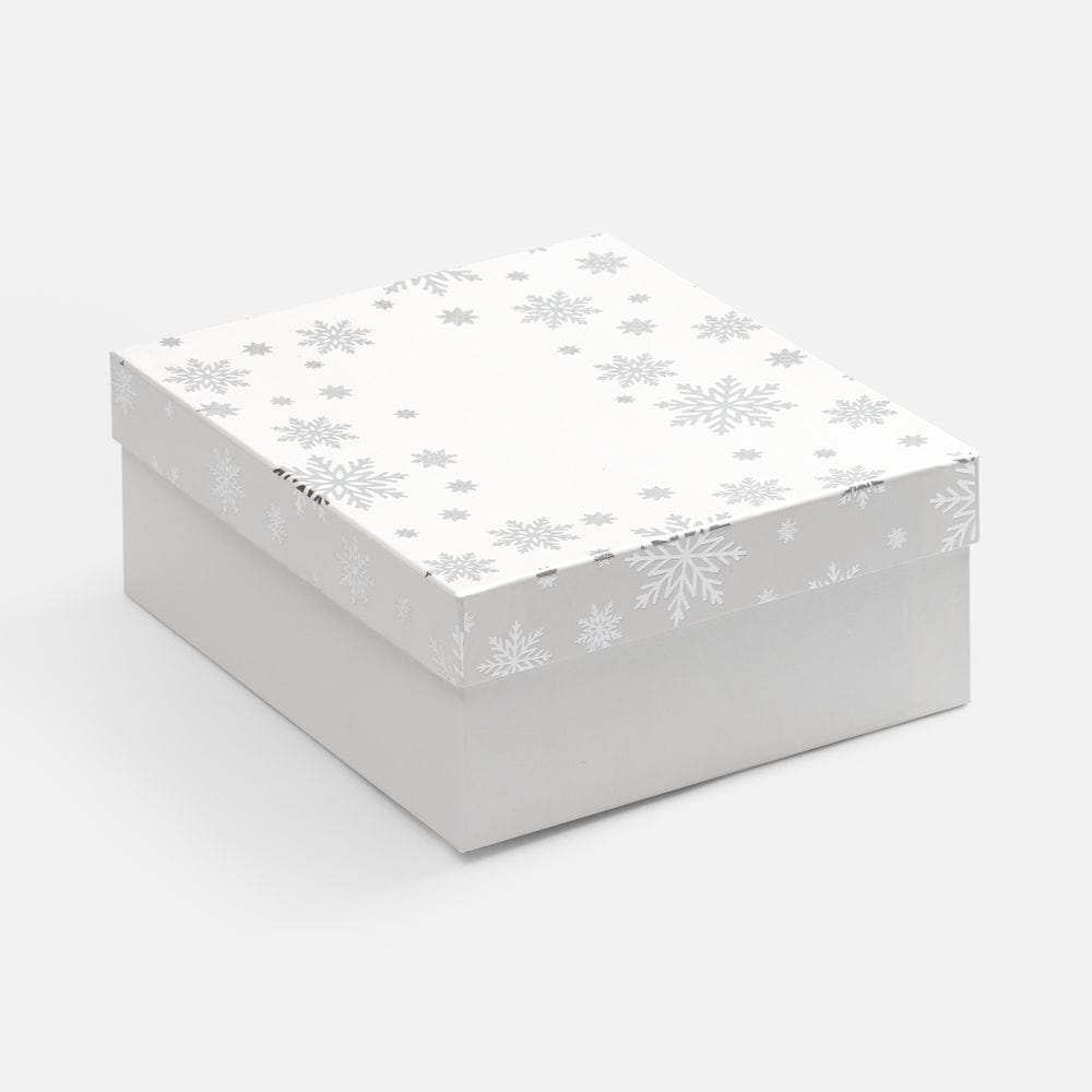 Коробка Wintry, белая с логотипом