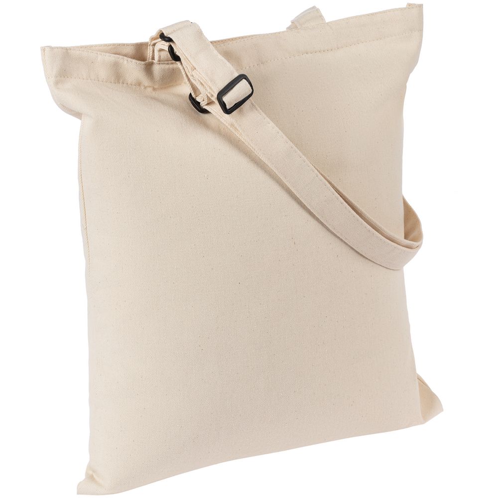 Сумка для покупок с регулируемыми ручками Leta, неокрашенная с логотипом