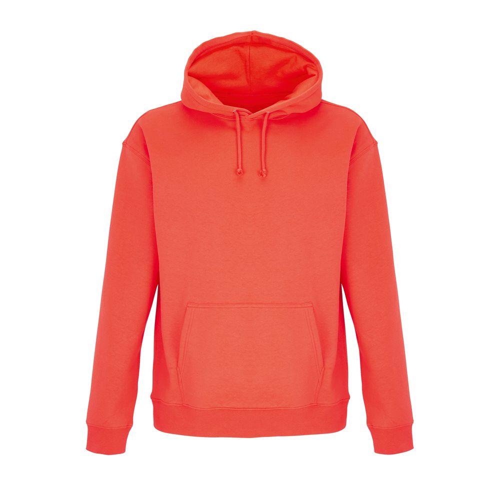 Худи унисекс Condor, оранжевое (коралловое) с логотипом