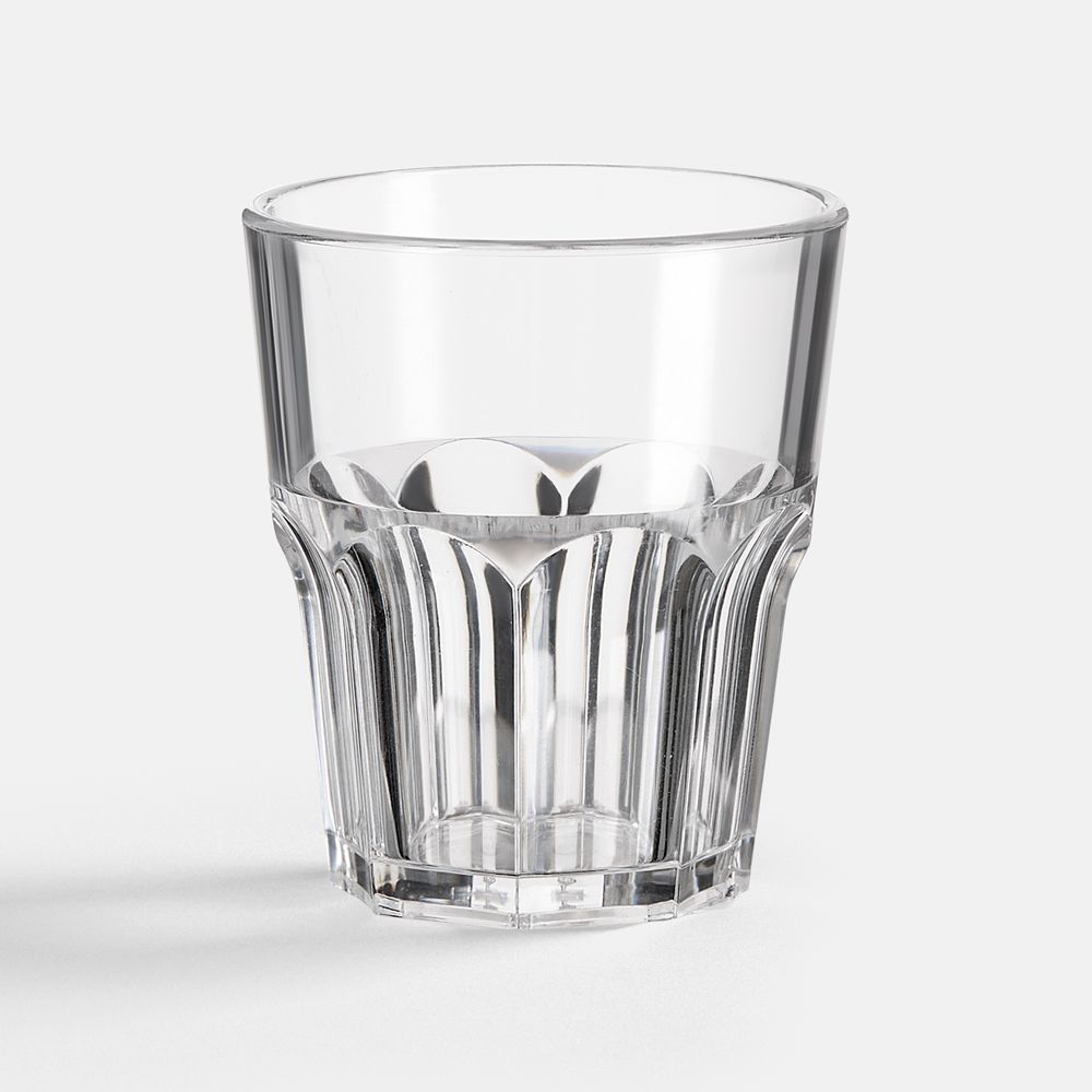 Стопка пластиковая «Граненая» с логотипом