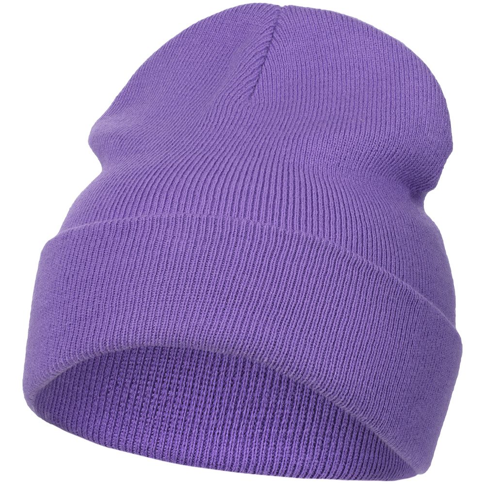 Шапка Urban Flow, фиолетовая с логотипом