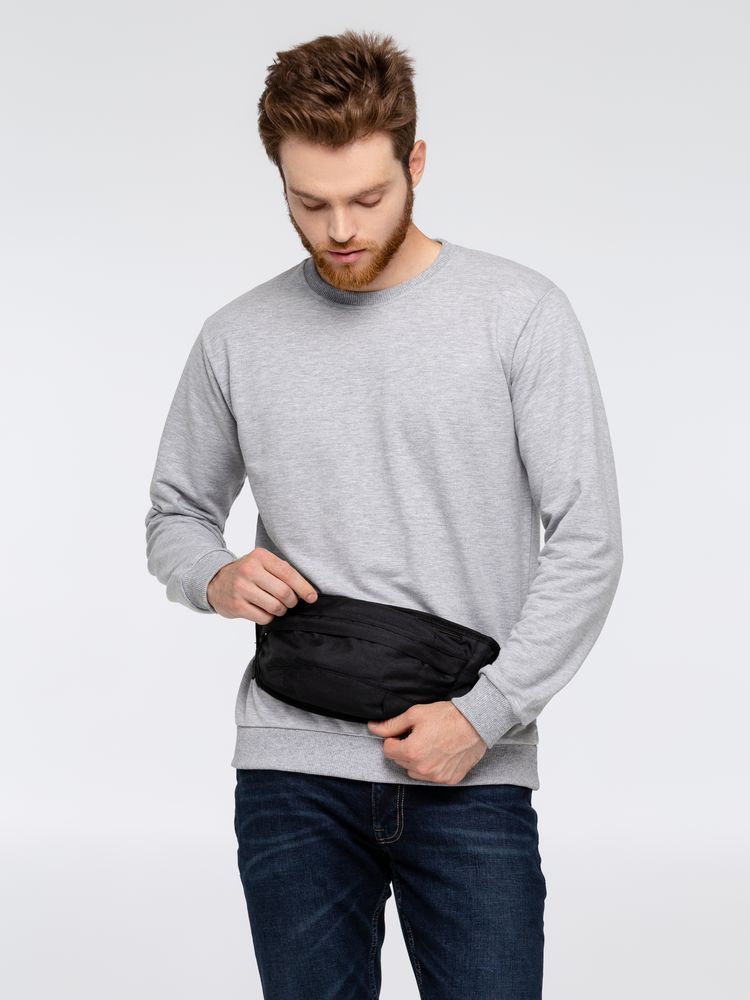 Поясные сумки с печатью логотипа. Поясная сумка Urban Out по цене 736 ₽ руб. (артикул 12700.30) Поясная сумка Urban Out, черная