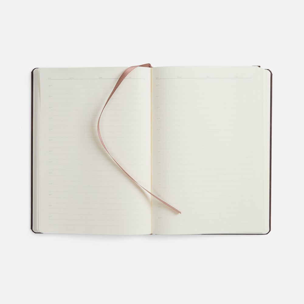 Ежедневники с логотипом с печатью логотипа. Ежедневник Urban Hard, недатированный по цене 902 ₽ руб. (артикул 72079.59) Ежедневник Urban Hard, недатированный, коричневый