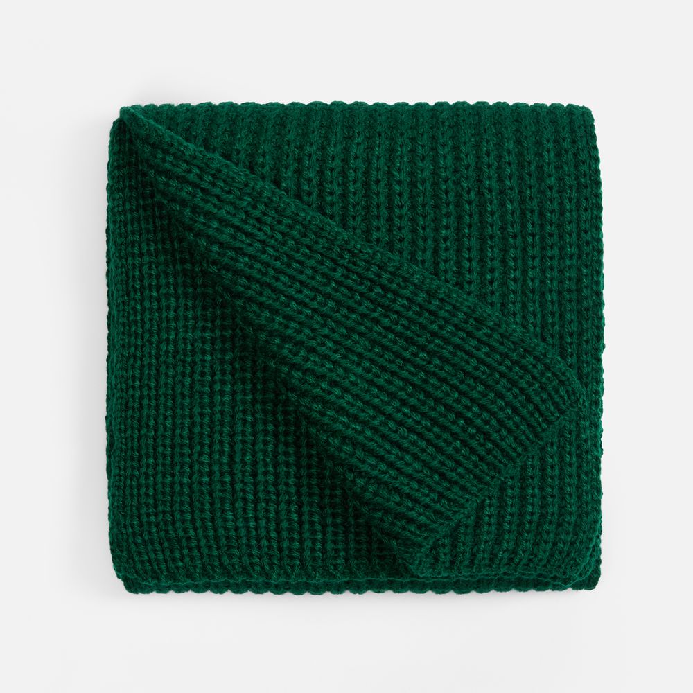 Шарф Nordkapp, темно-зеленый с логотипом