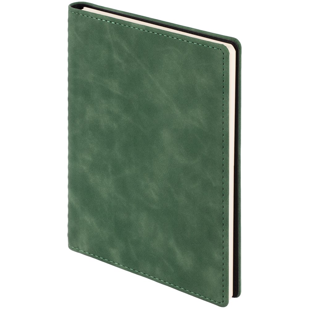 Ежедневник Spring Urban на заказ, недатированный, зеленый с логотипом