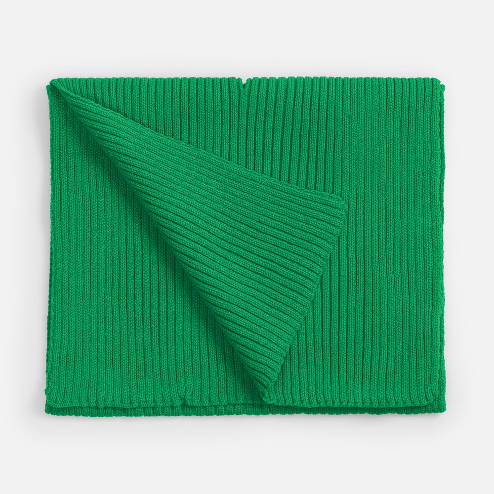 Шарф Yong, зеленый с логотипом