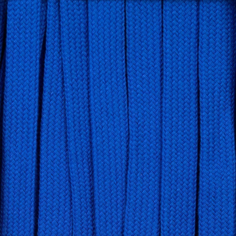 Плоский шнур Cord S, синий, 50 см с логотипом